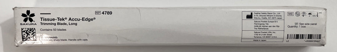 Sakura Tissue-Tek Accu-Edge 4789 Disposable Blades, 50-Pack