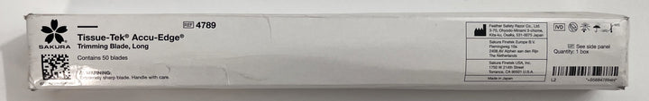 Sakura Tissue-Tek Accu-Edge 4789 Disposable Blades, 50-Pack