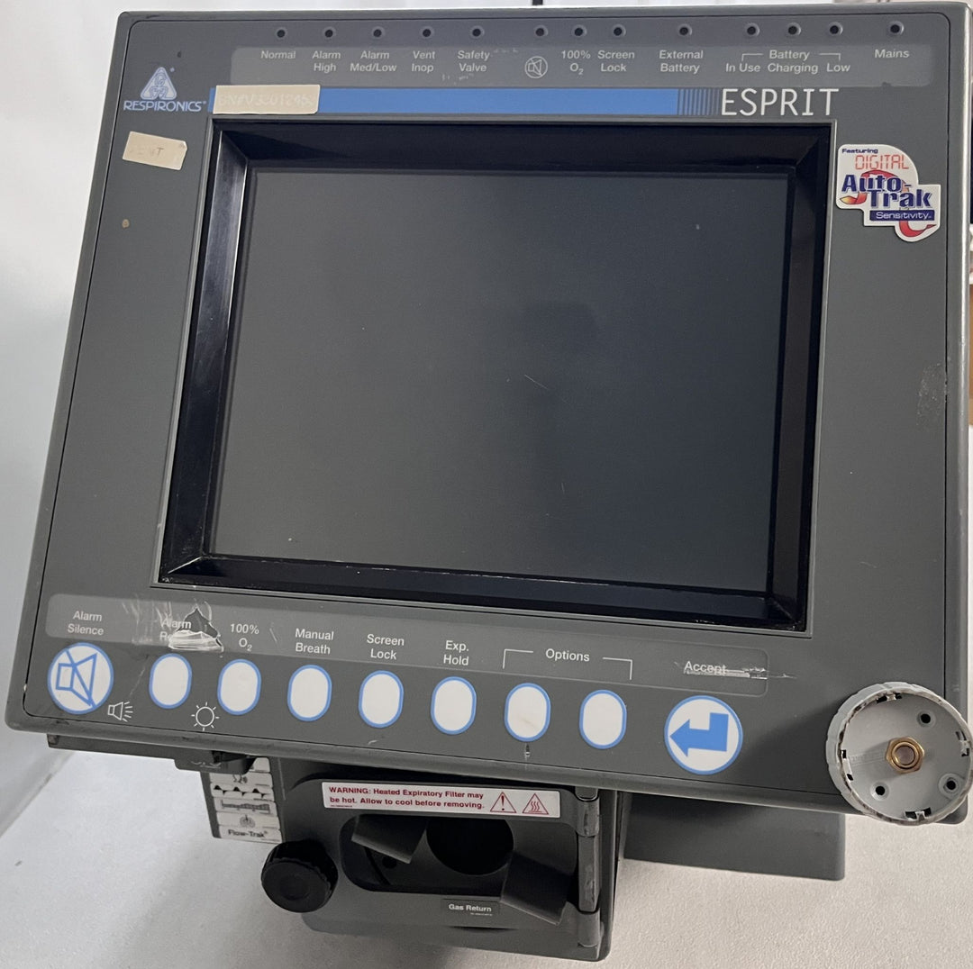 Respironics Esprit V1000 Ventilator – Parts or Repair Only