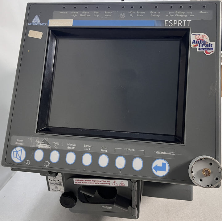 Respironics Esprit V1000 Ventilator – Parts or Repair Only