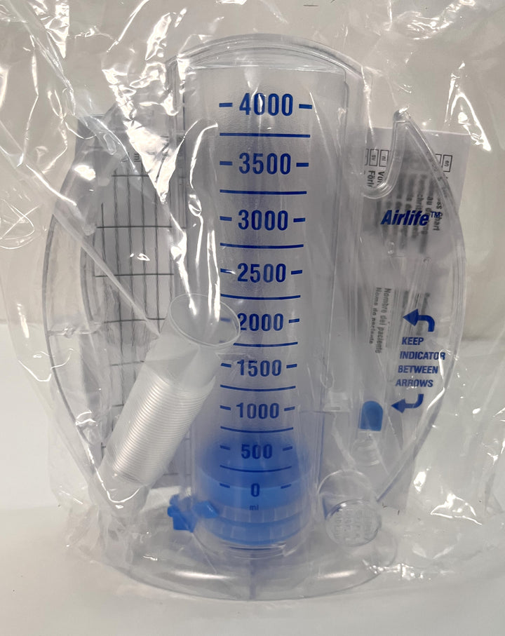 Vyaire 001902A Volumetric Incentive Spirometer 4000ml (12-Pack)