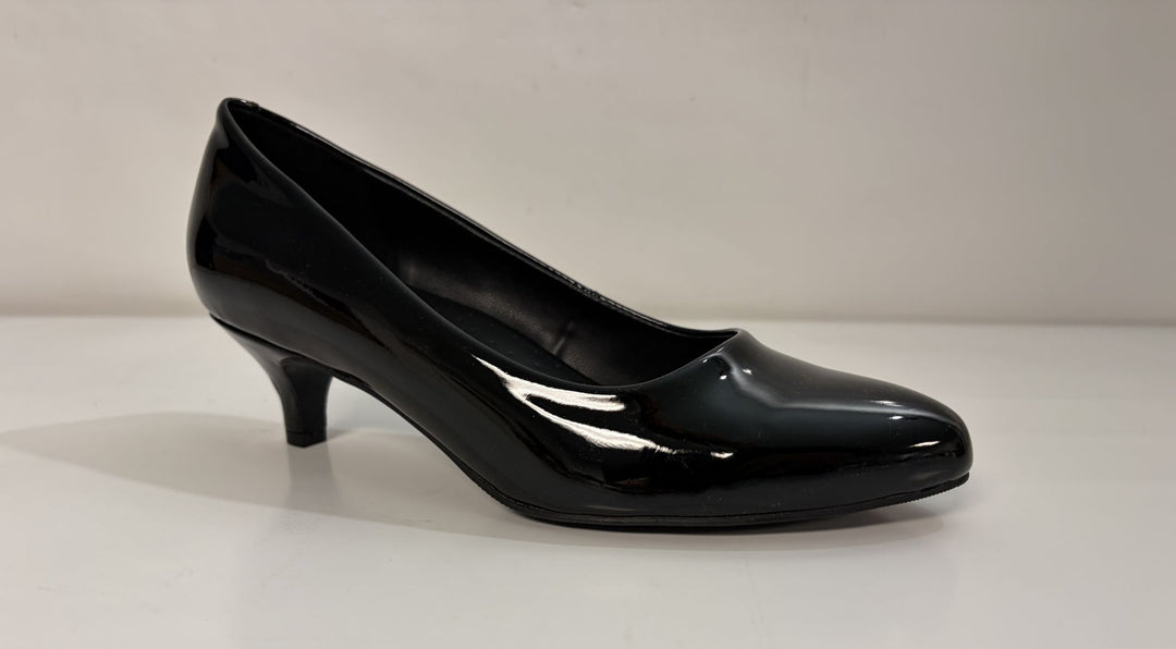 Trotters Kiera Heels Black Size 8 Wide Women&