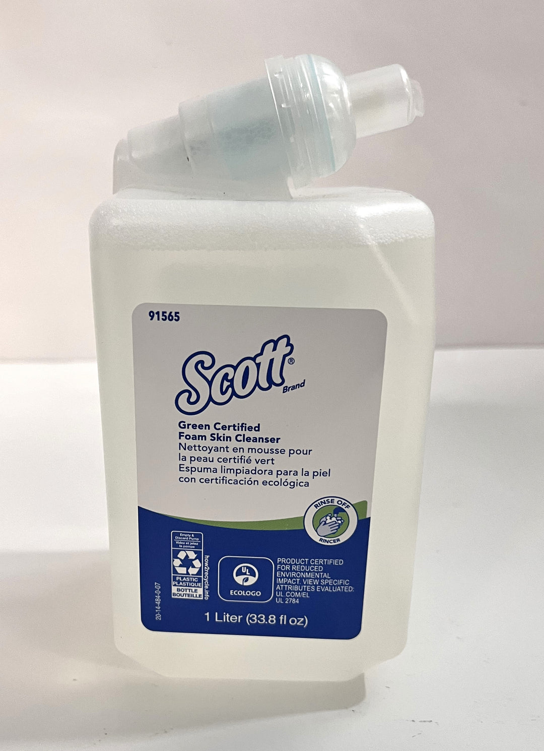 Scott 91565 Foam Skin Cleanser 33.8 oz Bottles (6-Pack) Exp: 4/25