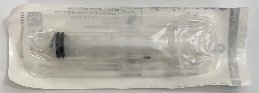 BD 309647 5mL Slip Tip Syringe, 125-pack, sterile, single-use