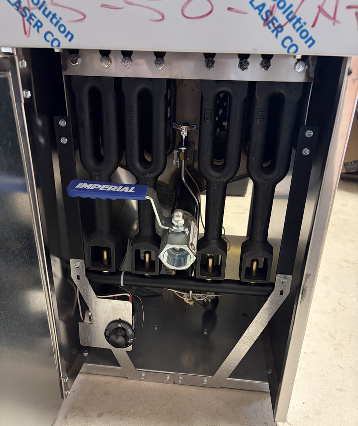 Imperial IFS-50 Commercial Natural Gas Fryer 140K BTU SS Tank - Scratch &amp; Dent