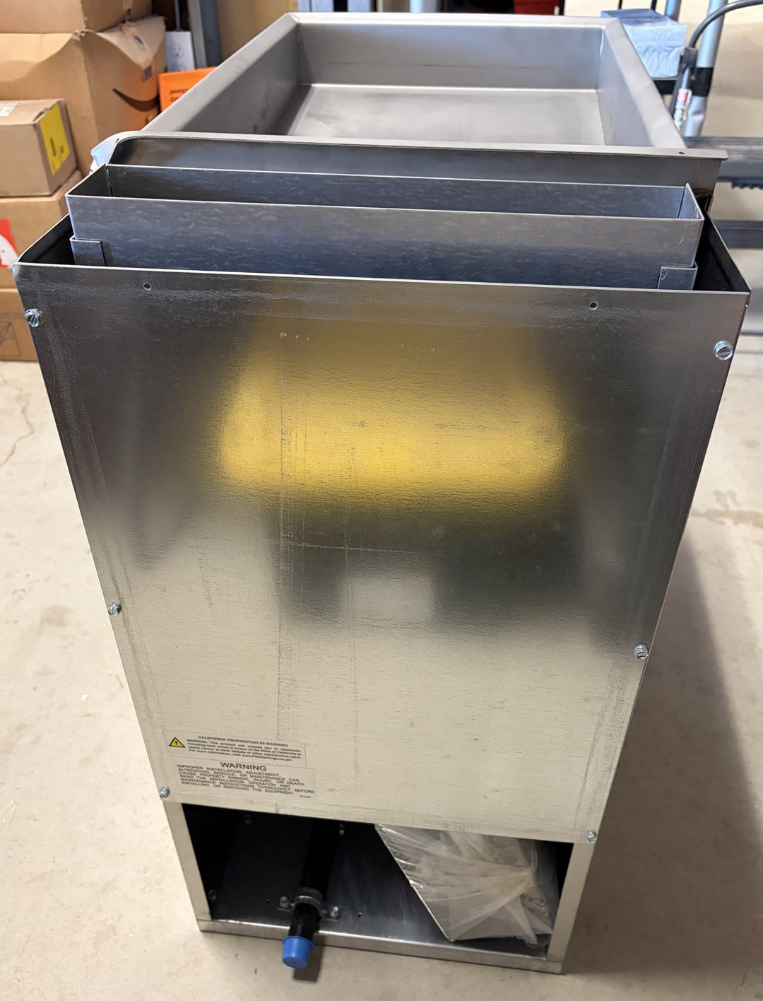 Imperial IFS-50 Commercial Natural Gas Fryer 140K BTU SS Tank - Scratch &amp; Dent