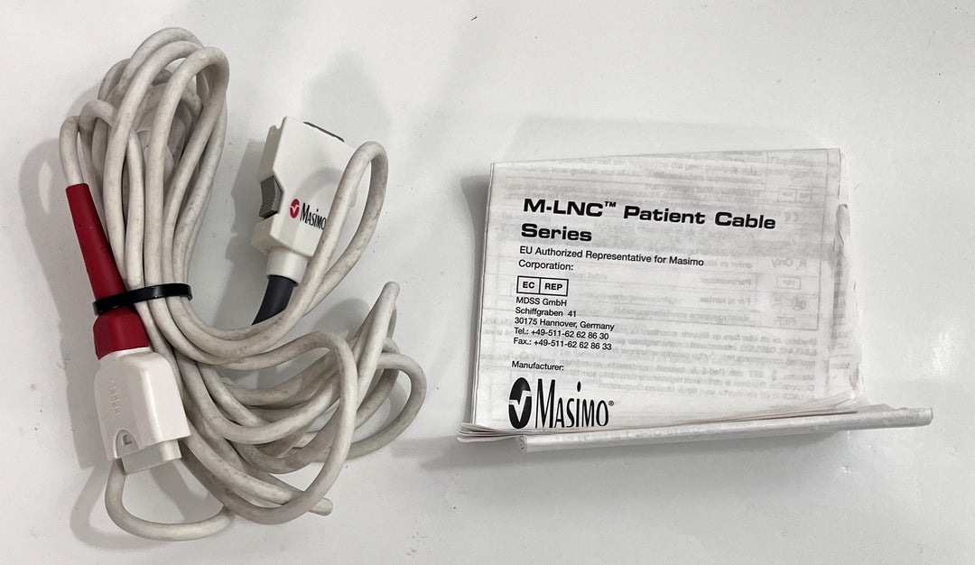 Masimo SET M-LNC-10 Patient Cable Ref 2525