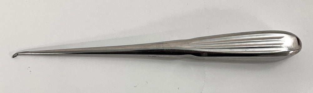 Brun Bone Curette, 8" long, made of stainless steel