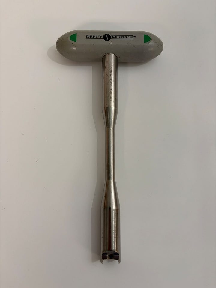 DePuy Motech Fixed T-Handle Socket Wrench Driver 6.75" | DPM274838000