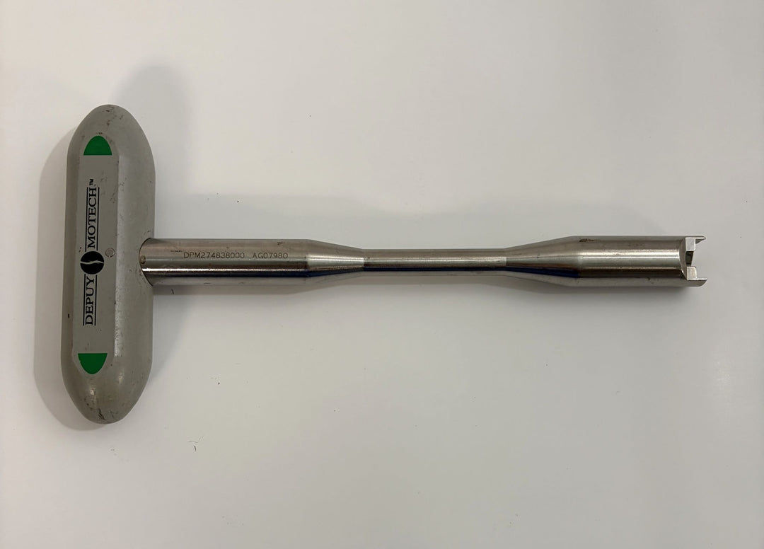 DePuy Motech Fixed T-Handle Socket Wrench Driver 6.75" | DPM274838000