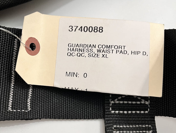 Guardian B7 Comfort Harness, Waist Pad, Hip D, QC-QC, Size XL