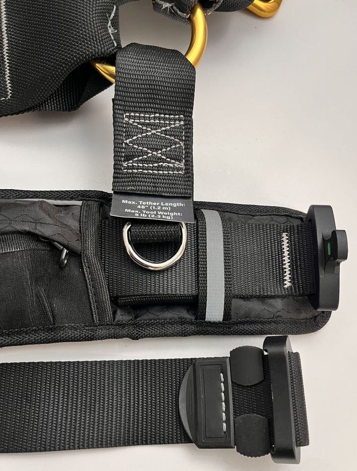 Guardian B7 Comfort Harness, Waist Pad, Hip D, QC-QC, Size XL
