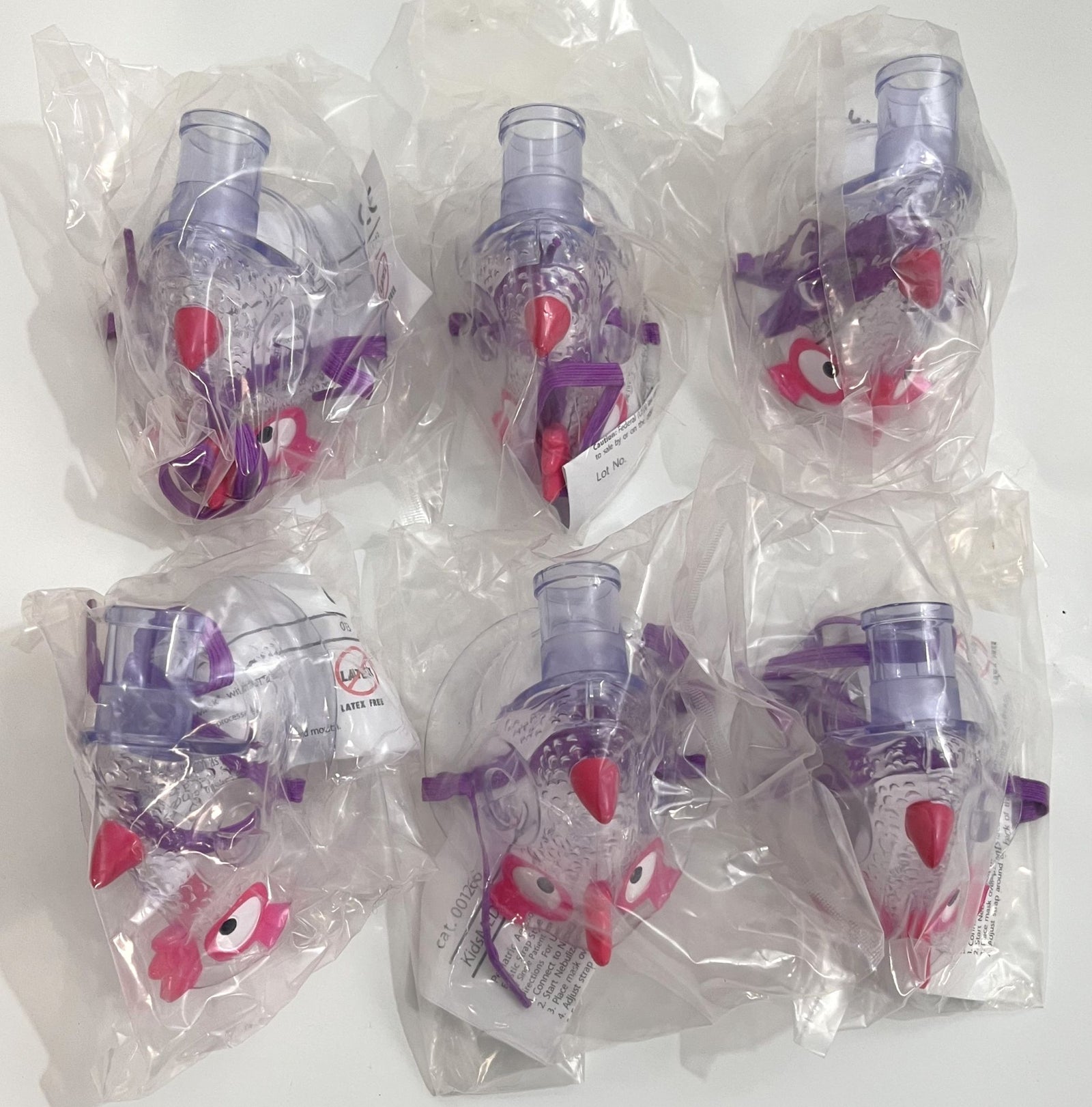KidsMED 001266 AirLife Pediatric Aerosol Dragon Mask (6-Pack)