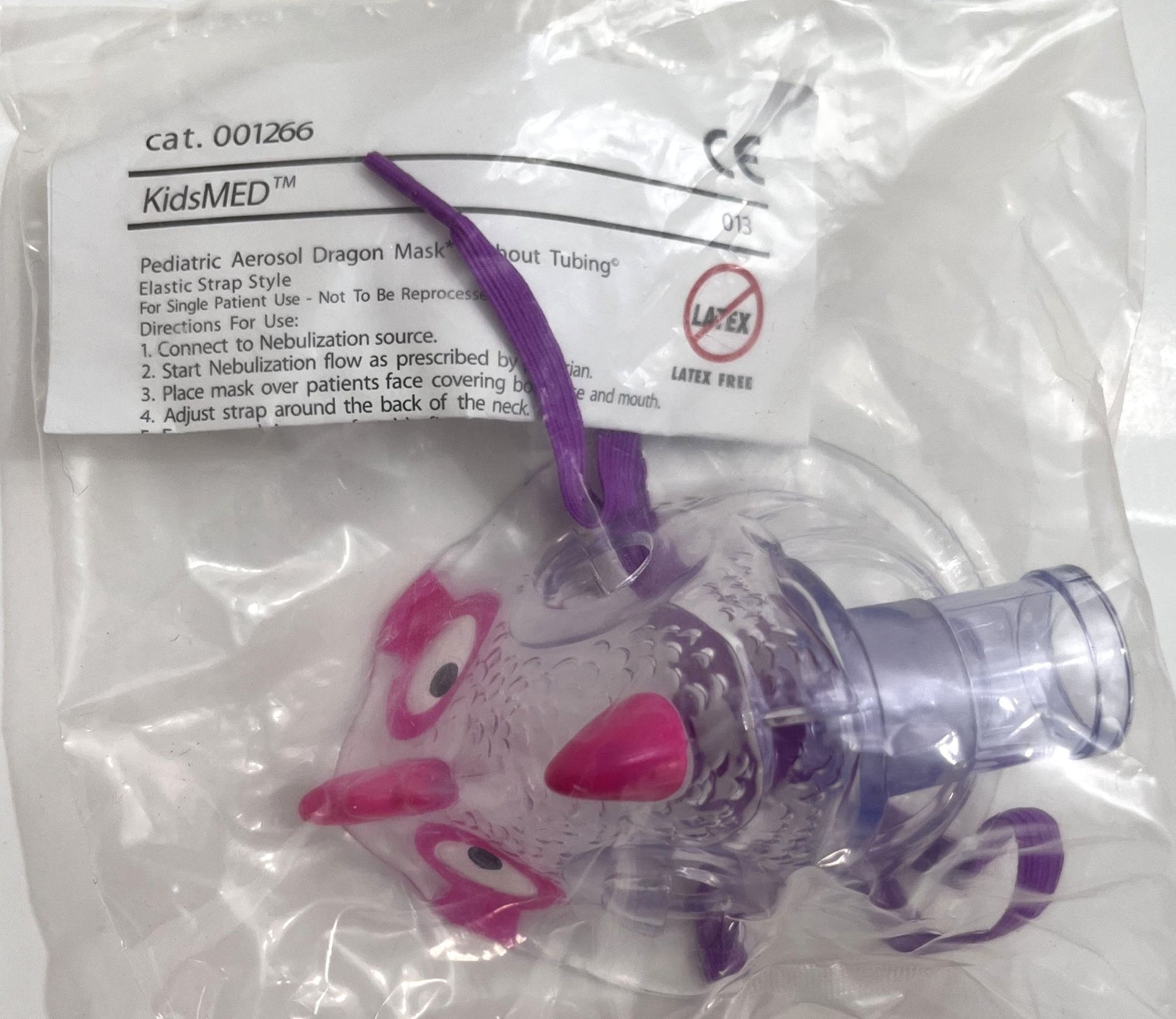 KidsMED 001266 AirLife Pediatric Aerosol Dragon Mask (6-Pack)