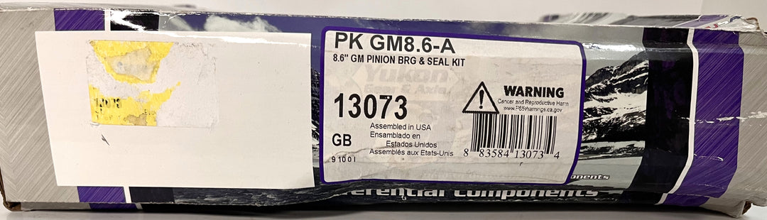 Yukon Gear & Axle (PK GM8.6-A) 8.6" GM Pinion Brg & Seal Kit
