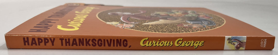 Happy Thanksgiving Curious George Tabbed Board Book NEW