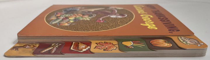 Happy Thanksgiving Curious George Tabbed Board Book NEW