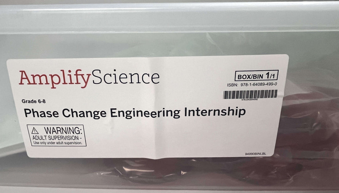 Amplify Science Grades 6-8 Phase Change Engineering Internship Kit ...