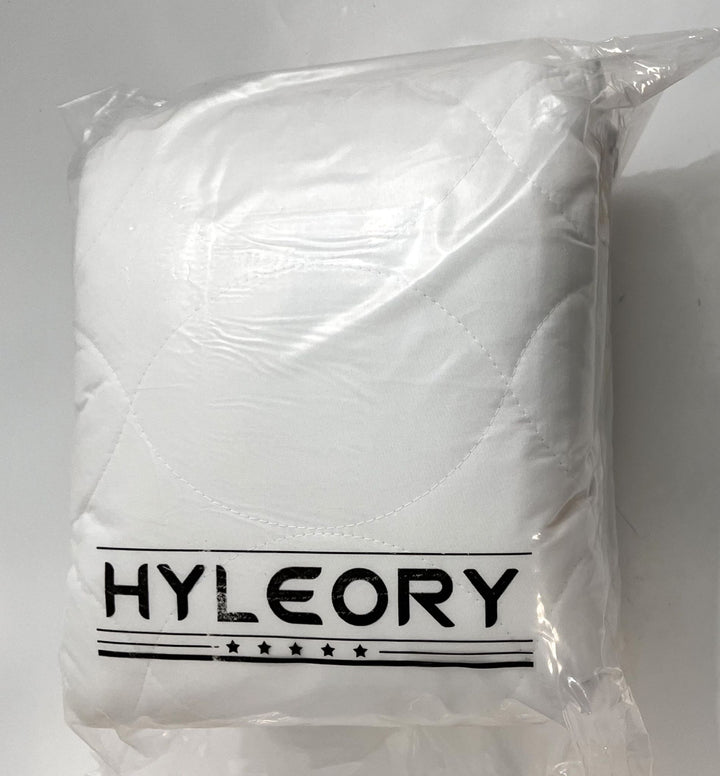 Hyleory Queen Mattress Pad – Soft, Breathable, White