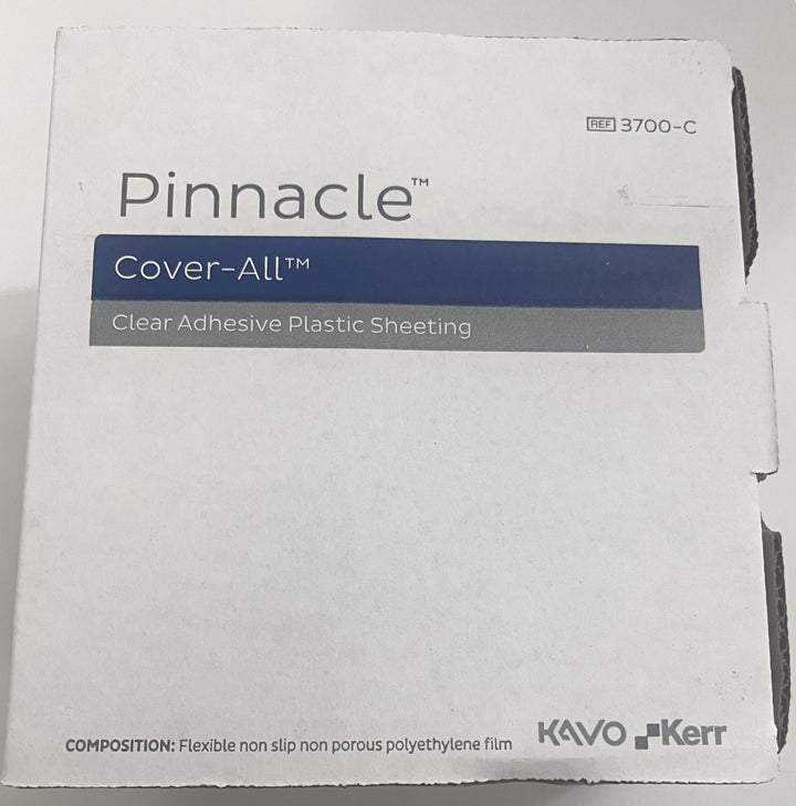 Pinnacle 3700-C Cover-All Clear Adhesive 4" x 6" 1200/Roll
