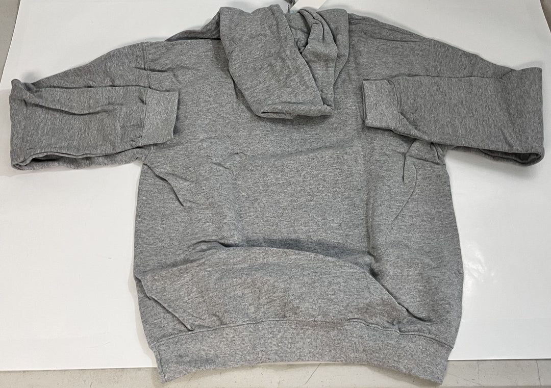 Zubaz Kansas City Chiefs Men’s Gray Hoodie, Size Medium, Official NFL