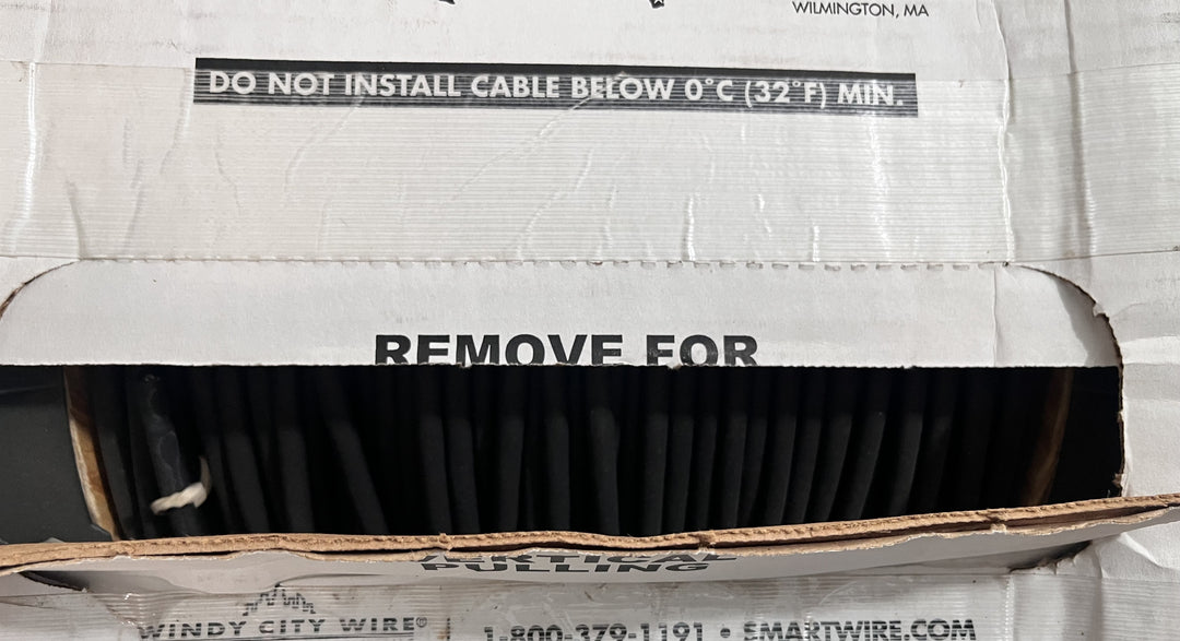 Windy City Smartwire Glide Cat6 Cable 1000FT 23-4P, 9556610-110