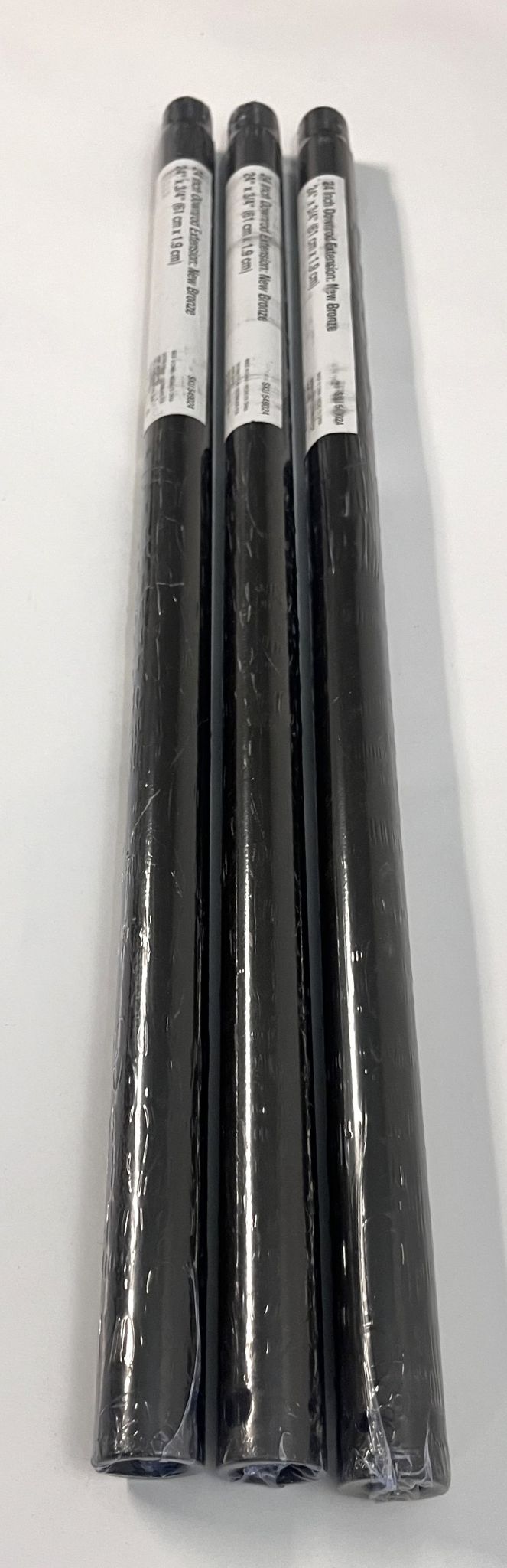 24" x 3/4" Downrod Extension New Bronze 549024 Ceiling Fan #803187 (3-Pack)