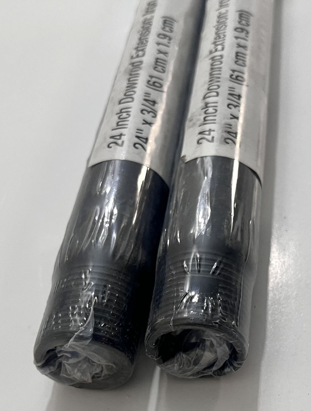 24 in. Iron Downrod Extension, 623344 (2-Pack)