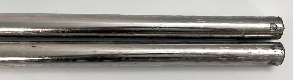 36" Brushed Nickel Downrod Extension, 3/4" Dia, 12 ft. Ceilings 803277 (2-Pack)