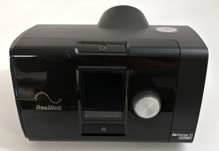 ResMed AirSense 10 AutoSet CPAP Machine Bundle with Heated Tube &amp; Travel Bag - Pre-Owned (8,740+ Hours)
