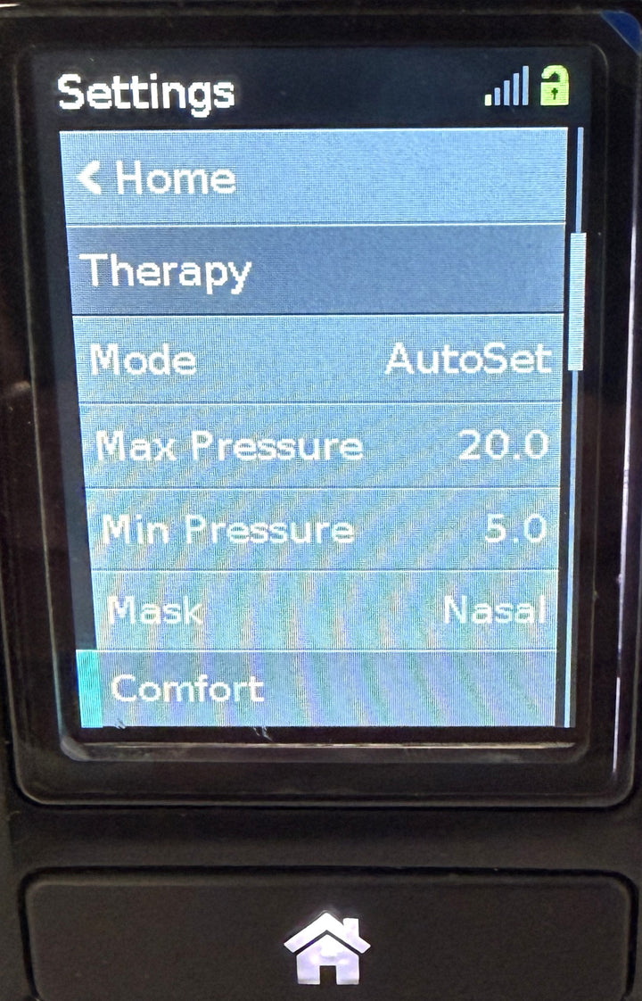 ResMed AirSense 10 AutoSet CPAP Machine Bundle with Heated Tube &amp; Travel Bag - Pre-Owned (8,740+ Hours)