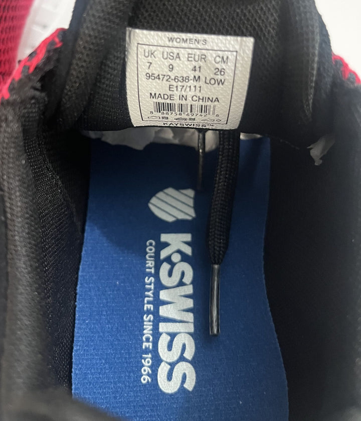 K-Swiss Women’s Aero Trainer T Sneaker – Ski Patrol/Black/White