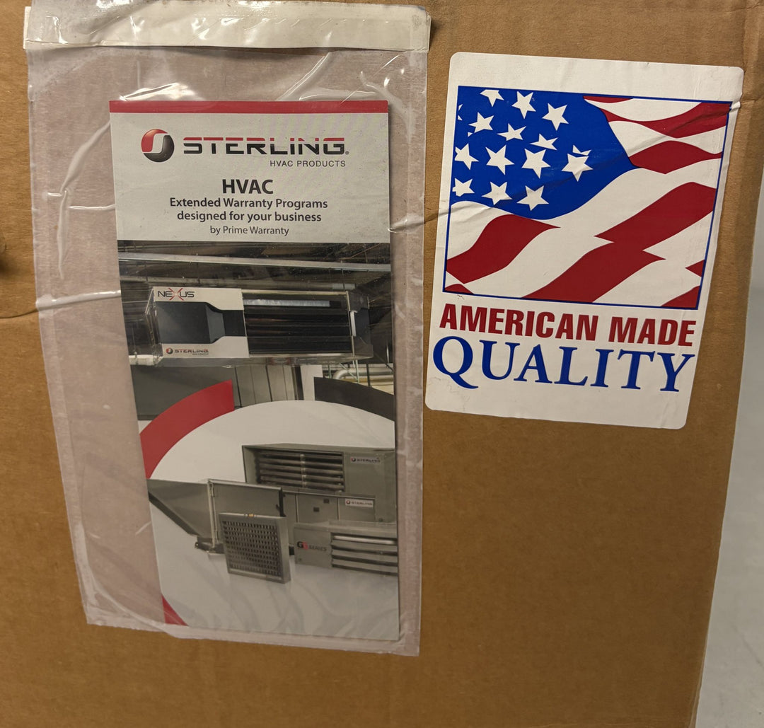 Sterling GG075N 75,000 BTU Low Profile Gas-Fired Unit Heater Natural Gas LP Kit