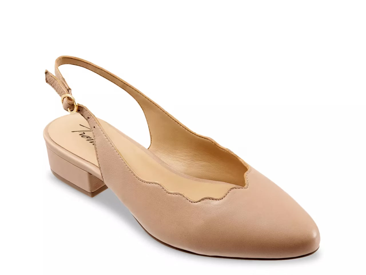 Trotters Josylyn Women's Slip On Sandal Nude Size 11.5 Wide
