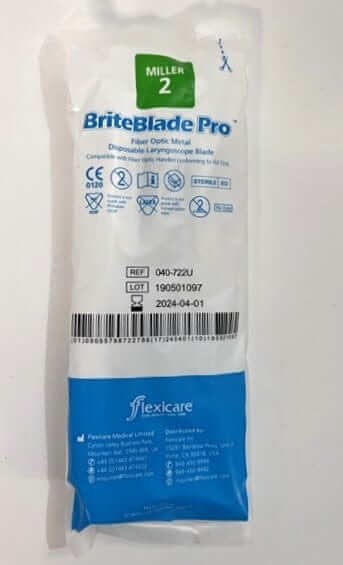 Flexicare 040-722U Briteblade Laryngoscope Pro Miller 2