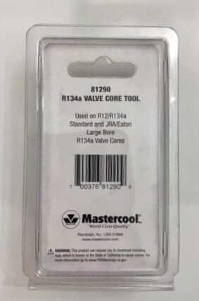 Mastercool 81290 Silver R134A Valve Core Tool