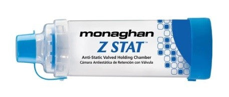 Monaghan 79710Z Z Stat Anti-Static Valved Holding Chamber Mouthpiece: Enhanced aerosol delivery for asthma patients with anti-static design.