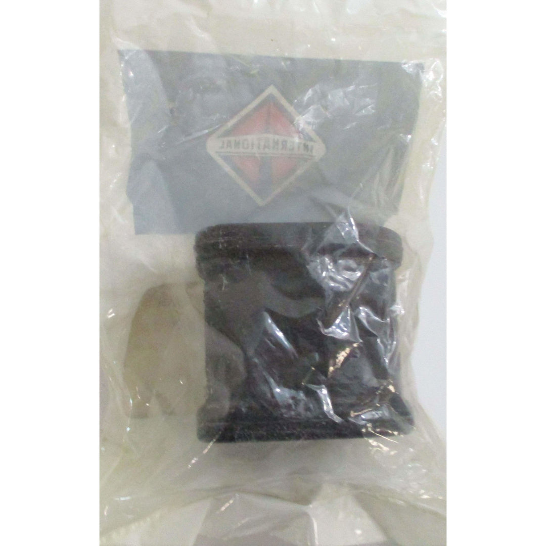 Navistar International hood insulator part packaged in clear plastic, designed for industrial vehicle heat and noise reduction applications.