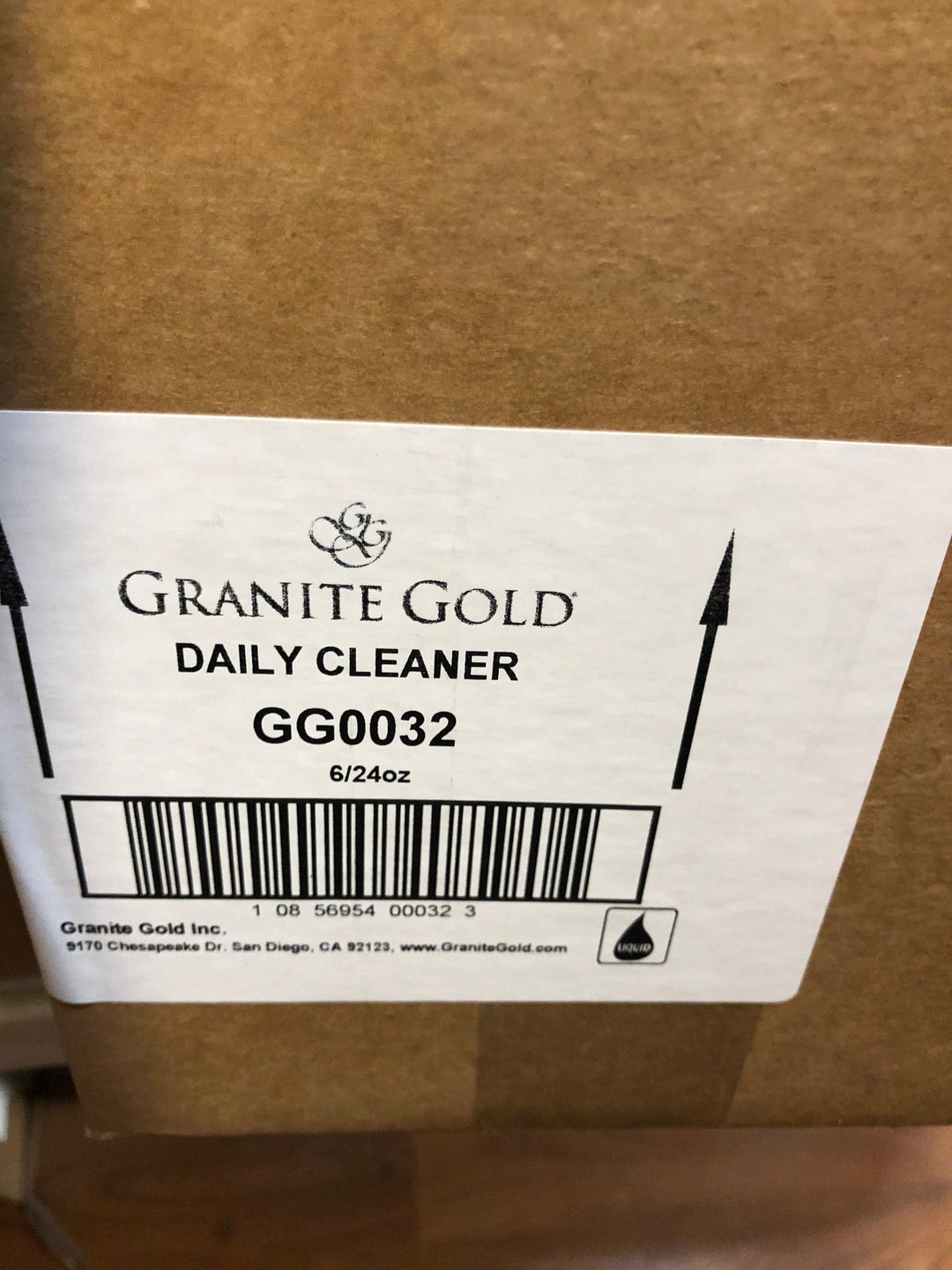 NEW (BOX OF 6) Granite Gold Daily Cleaner Spray Streak-Free STONE CARE 24OZ