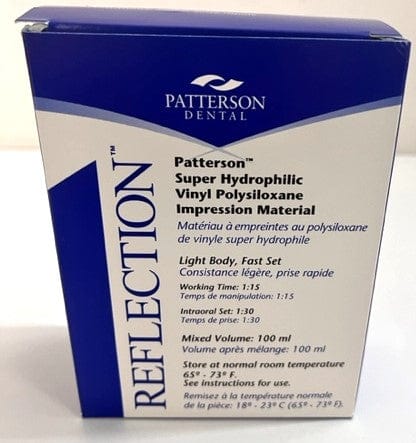 Reflection Super Hydrophilic Vinyl  Impression Material | Light Body, Fast Set (2-Pack) Refill