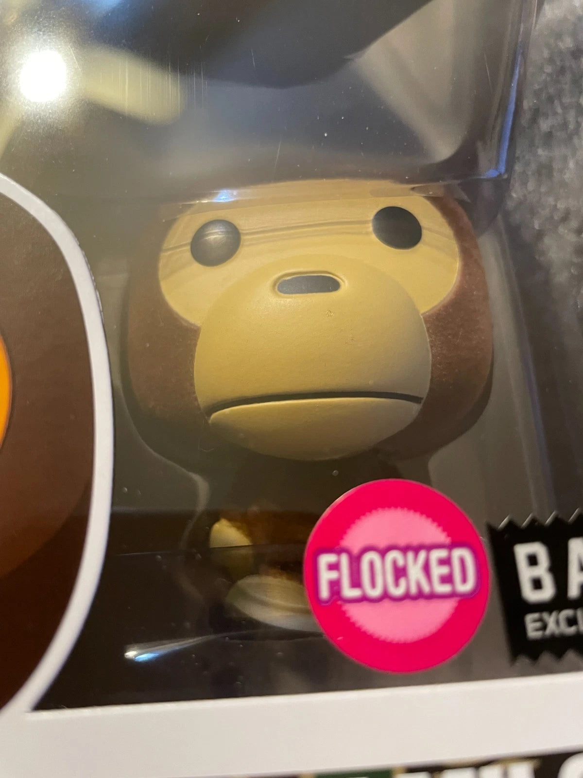 FUNKO POP! BABY MILO #17 BAPE EXCLUSIVE FLOCKED NO SHIRT VARIANT RARE 17