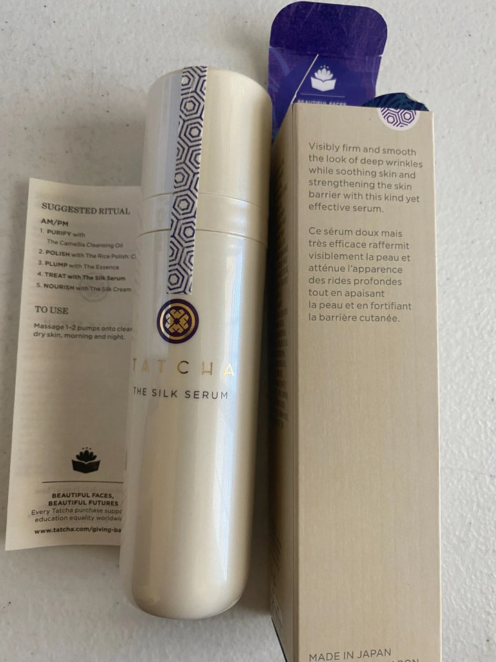 OEM TATCHA The SILK SERUM - Firm and Smooth 1 fl. oz. - New with Box