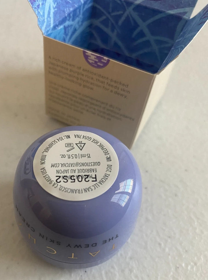TATCHA The Dewy Skin Cream Travel Size 15ml/0.5oz Free Shipping AUTHENTC