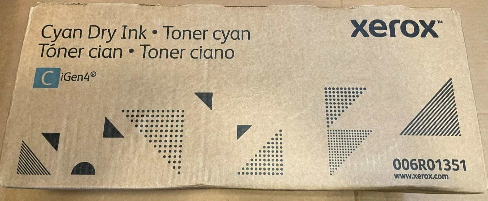 Xerox 006R01351 CYAN Ink Toner Cartridge iGen4 OEM