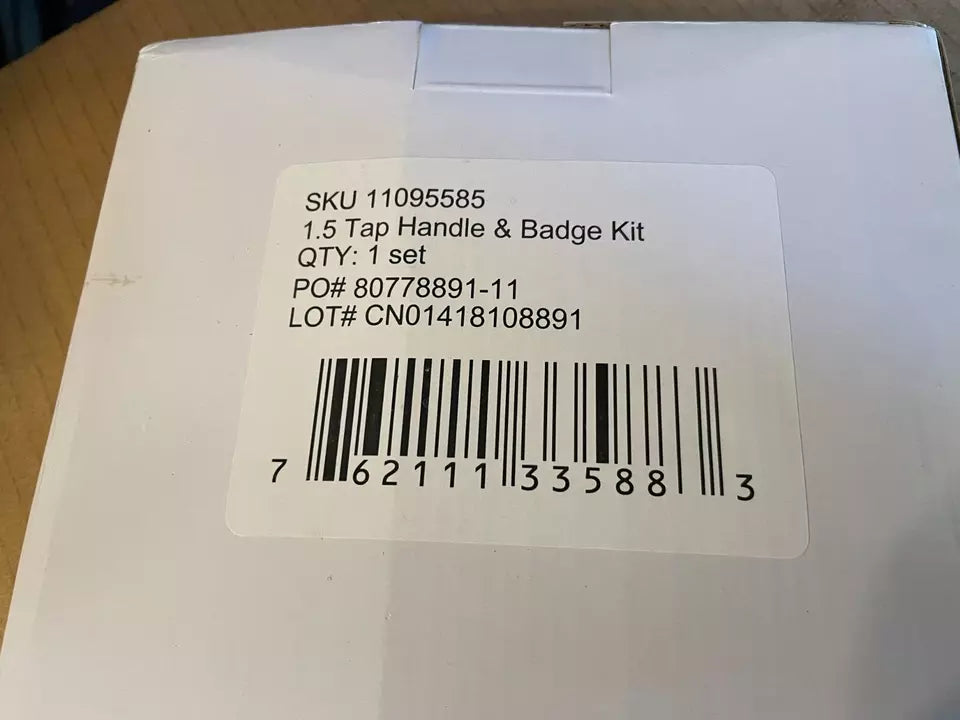 Starbucks Nitro Cold Brew Tap Handle & Badge Kit - Brand New