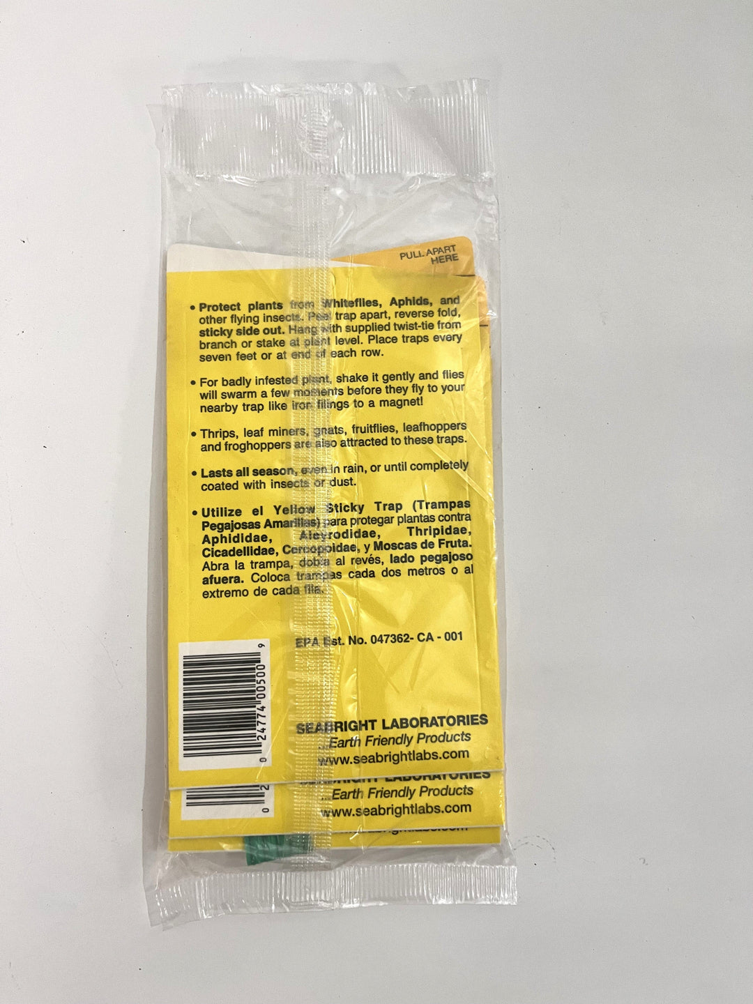 Seabright Sticky Aphid Whitefly Trap (5-Pack)