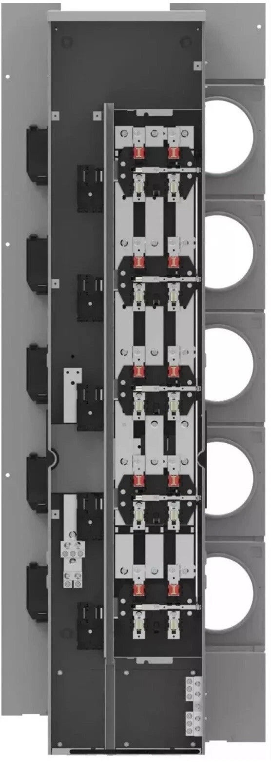 Siemens WMM52125J 125 Amp 3-Phase 4-Wire 5-Jaw 5-Position Ring Type