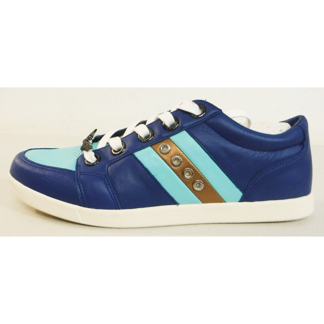 Robins Jean Men's Blue/Turquoise Maddox Sneakers, Sz 11