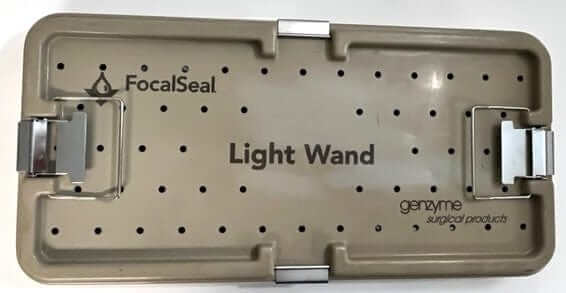 (2) Genzyme FocalSeal Light Wand with Case