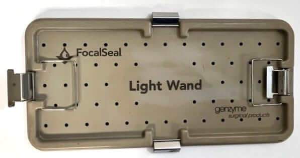 (2) Genzyme FocalSeal Light Wand with Case